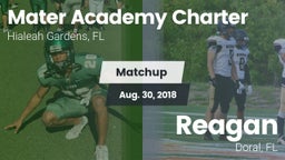 Matchup: Mater Academy Charte vs. Reagan  2018