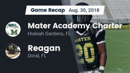 Recap: Mater Academy Charter  vs. Reagan  2018