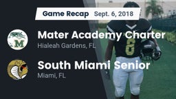 Recap: Mater Academy Charter  vs. South Miami Senior  2018