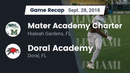 Recap: Mater Academy Charter  vs. Doral Academy  2018