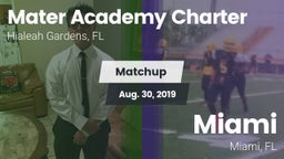 Matchup: Mater Academy Charte vs. Miami  2019
