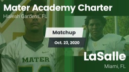 Matchup: Mater Academy Charte vs. LaSalle  2020