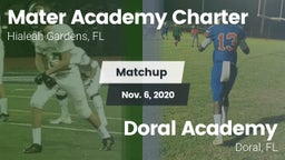 Matchup: Mater Academy Charte vs. Doral Academy  2020
