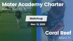 Matchup: Mater Academy Charte vs. Coral Reef  2020