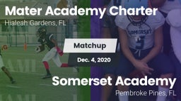 Matchup: Mater Academy Charte vs. Somerset Academy  2020