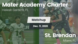 Matchup: Mater Academy Charte vs. St. Brendan  2020