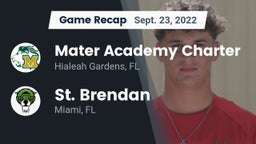 Recap: Mater Academy Charter  vs. St. Brendan  2022