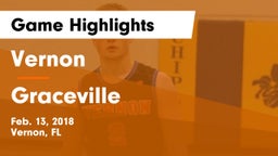 Vernon  vs Graceville Game Highlights - Feb. 13, 2018