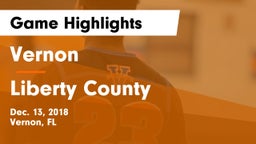 Vernon  vs Liberty County Game Highlights - Dec. 13, 2018