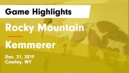 Rocky Mountain  vs Kemmerer  Game Highlights - Dec. 21, 2019