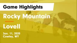 Rocky Mountain  vs Lovell  Game Highlights - Jan. 11, 2020