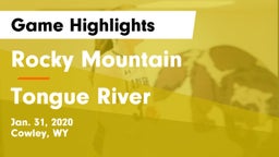 Rocky Mountain  vs Tongue River  Game Highlights - Jan. 31, 2020