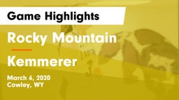 Rocky Mountain  vs Kemmerer  Game Highlights - March 6, 2020