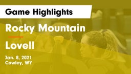 Rocky Mountain  vs Lovell  Game Highlights - Jan. 8, 2021