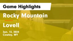 Rocky Mountain  vs Lovell Game Highlights - Jan. 13, 2024