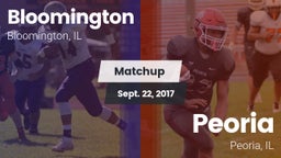 Matchup: Bloomington vs. Peoria  2017