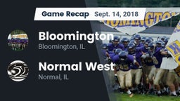 Recap: Bloomington  vs. Normal West  2018