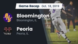Recap: Bloomington  vs. Peoria  2019