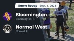 Recap: Bloomington  vs. Normal West  2023