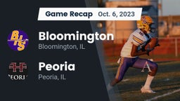 Recap: Bloomington  vs. Peoria  2023