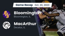 Recap: Bloomington  vs. MacArthur  2023