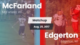 Matchup: McFarland vs. Edgerton  2017