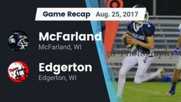 Recap: McFarland  vs. Edgerton  2017