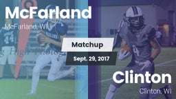 Matchup: McFarland vs. Clinton  2017