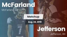 Matchup: McFarland vs. Jefferson  2018