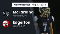 Recap: McFarland  vs. Edgerton  2018