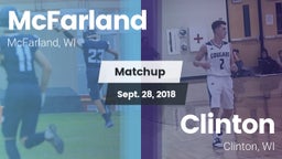 Matchup: McFarland vs. Clinton  2018