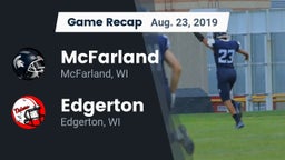 Recap: McFarland  vs. Edgerton  2019