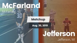 Matchup: McFarland vs. Jefferson  2019