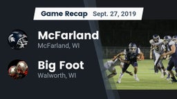 Recap: McFarland  vs. Big Foot  2019