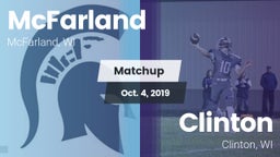 Matchup: McFarland vs. Clinton  2019