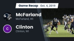 Recap: McFarland  vs. Clinton  2019