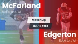 Matchup: McFarland vs. Edgerton  2020