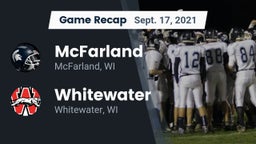 Recap: McFarland  vs. Whitewater  2021