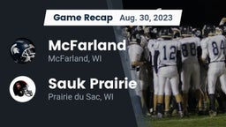 Recap: McFarland  vs. Sauk Prairie  2023