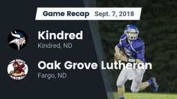 Recap: Kindred  vs. Oak Grove Lutheran  2018