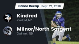 Recap: Kindred  vs. Milnor/North Sargent  2018