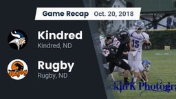 Recap: Kindred  vs. Rugby  2018