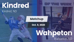 Matchup: Kindred vs. Wahpeton  2020