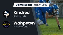 Recap: Kindred  vs. Wahpeton  2020