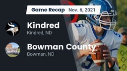 Recap: Kindred  vs. Bowman County  2021