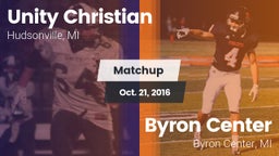 Matchup: Unity Christian vs. Byron Center  2016