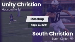 Matchup: Unity Christian vs. South Christian  2019