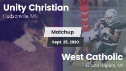 Matchup: Unity Christian vs. West Catholic  2020