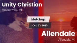 Matchup: Unity Christian vs. Allendale  2020