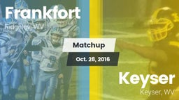 Matchup: Frankfort vs. Keyser  2016